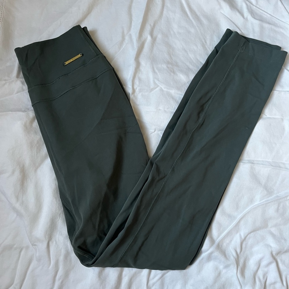 Like new Whitney Simmons Gymshark Eucalyptus Green Leggings